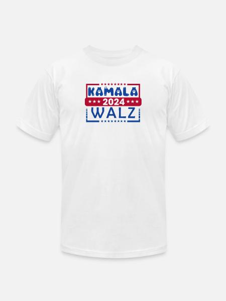 Kamala Waltz - Unisex Jersey T-Shirt by Bella + Canvas - white