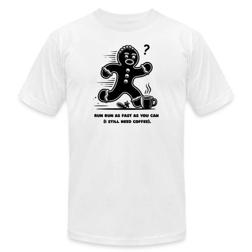 Gingerbread Man T-Shirt - Unisex Jersey T-Shirt by Bella + Canvas