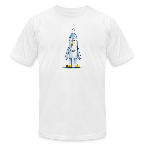 Funny Doodle Bird Character - Unisex Jersey T-Shirt by Bella + Canvas