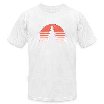 Débardeur Yosemite - T-shirt unisexe Bella + Canvas - blanc - Devant - Jose (178cm)