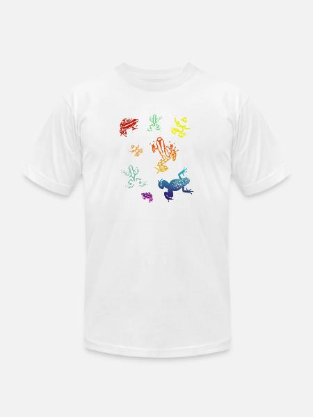 Poison Dart Frogs - Unisex Jersey T-Shirt by Bella + Canvas -