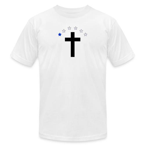 Faith KID Cross Logo - Unisex Jersey T-Shirt by Bella + Canvas
