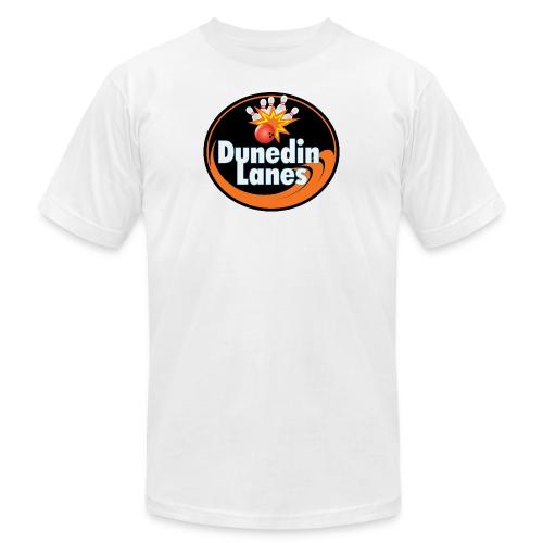 Dunedin Lanes Logo Merchandise - Unisex Jersey T-Shirt by Bella + Canvas