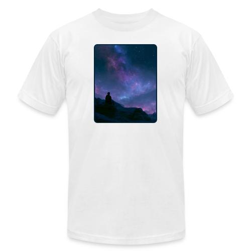 Stargazer Nebula Night Sky Art - Unisex Jersey T-Shirt by Bella + Canvas