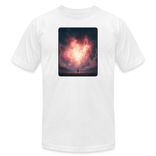 Supernova Sky Sci-Fi Artwork - Unisex Jersey T-Shirt by Bella + Canvas