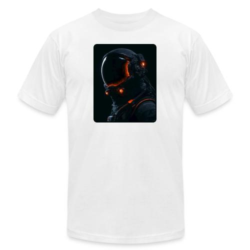 Futuristic Astronaut Helmet - Unisex Jersey T-Shirt by Bella + Canvas