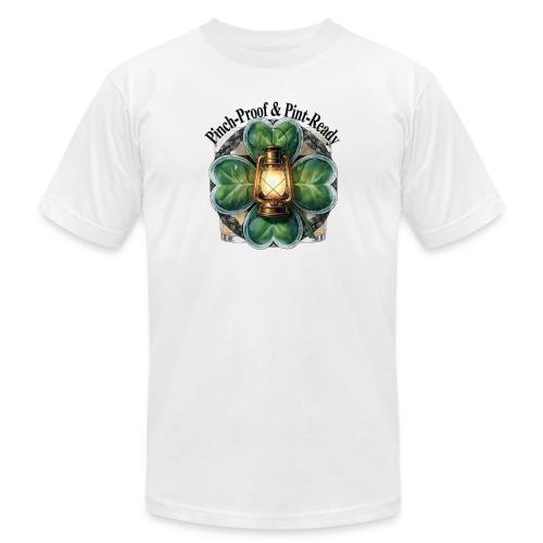 Pinch-Proof Lantern Clover T-Shirt - Unisex Jersey T-Shirt by Bella + Canvas