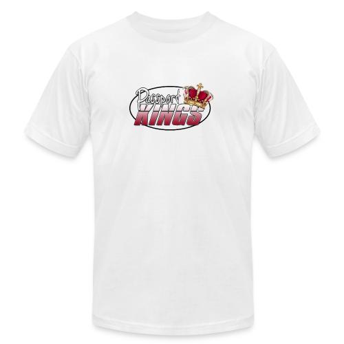 Passportkings white shirt design - Unisex Jersey T-Shirt by Bella + Canvas