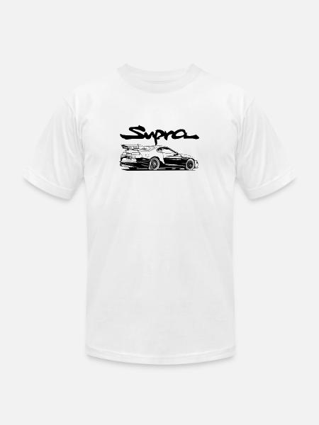 Toyota Supra - Unisex Jersey T-Shirt by Bella + Canvas - white