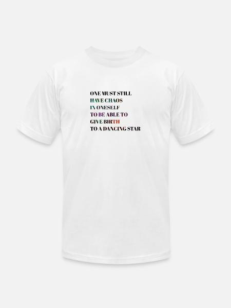 Motivational quote - Unisex Jersey T-Shirt by Bella + Canvas - white