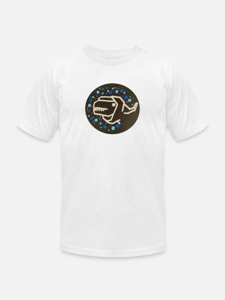 The Grim Raptor - Unisex Jersey T-Shirt by Bella + Canvas - white