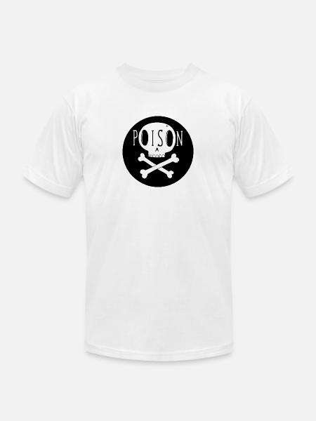 POISON - Unisex Jersey T-Shirt by Bella + Canvas - white