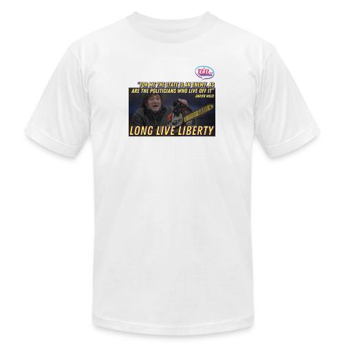 Javier Milei: State is an Enemy - Unisex Jersey T-Shirt by Bella + Canvas
