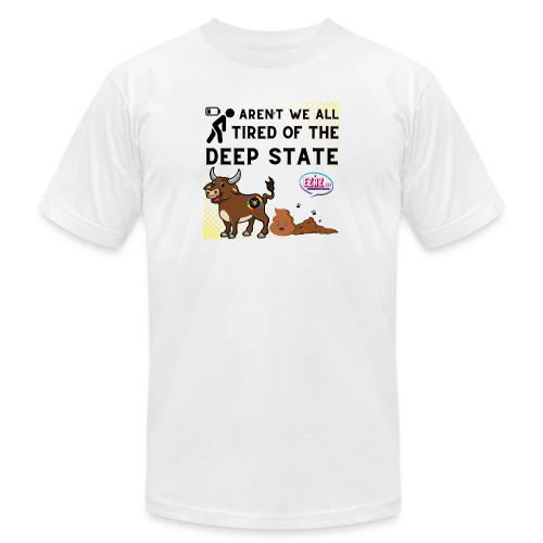 Tired poop light shirts - Unisex Jersey T-Shirt by Bella + Canvas