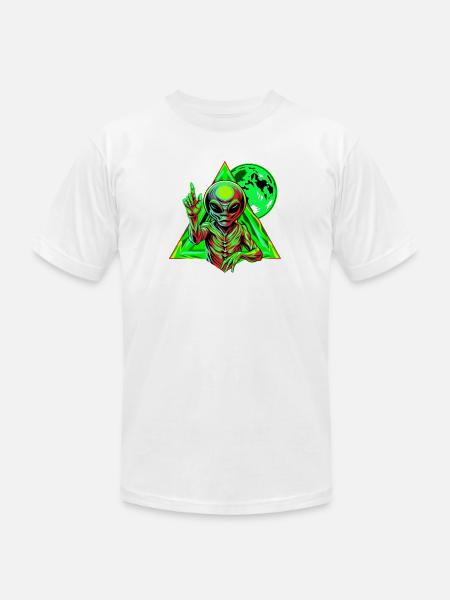 IlluminET170 - Unisex Jersey T-Shirt by Bella + Canvas - white