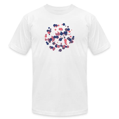 abstract circles pattern - Unisex Jersey T-Shirt by Bella + Canvas