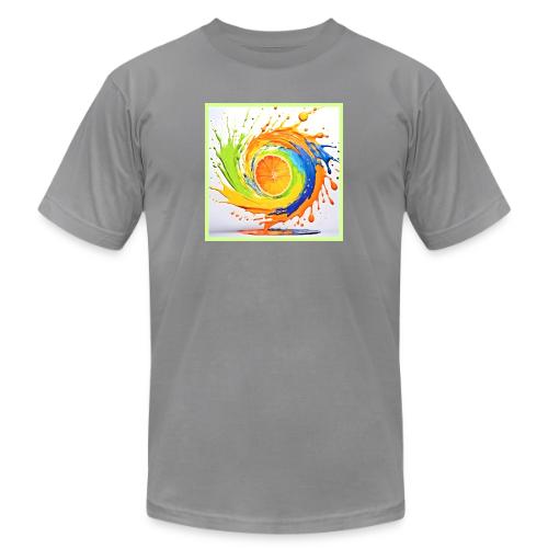 Citrus Splash of Color Design - Unisex Jersey T-Shirt by Bella + Canvas