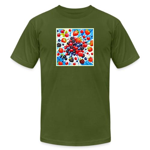 Colorful Berry Fiesta Design - Unisex Jersey T-Shirt by Bella + Canvas