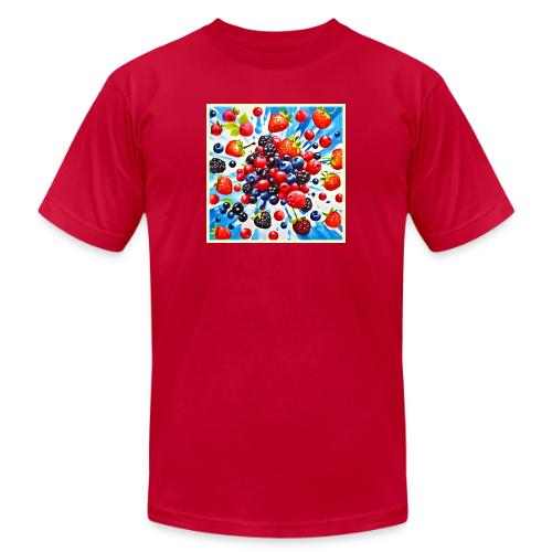 Colorful Berry Fiesta Design - Unisex Jersey T-Shirt by Bella + Canvas