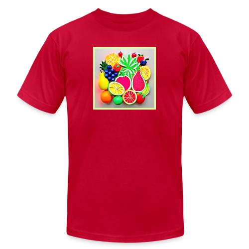 Colorful Fruit Pop Art - Unisex Jersey T-Shirt by Bella + Canvas
