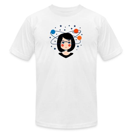 Spaced Out Girl – Mouse Pad - Unisex Jersey T-Shirt by Bella + Canvas