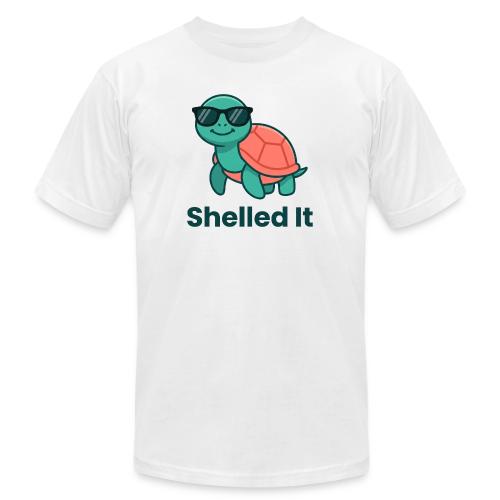 Funny Turtle Sunglasses Shelled It Cute Gift - Unisex Jersey T-Shirt by Bella + Canvas