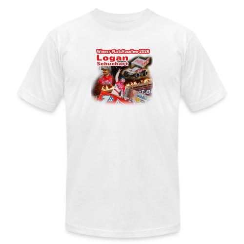 Logan Schuchart #LetsRaceTwo Winner - Unisex Jersey T-Shirt by Bella + Canvas