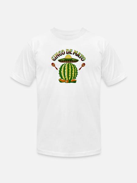 Cinco De Mayo Mexican - Unisex Jersey T-Shirt by Bella + Canvas - white