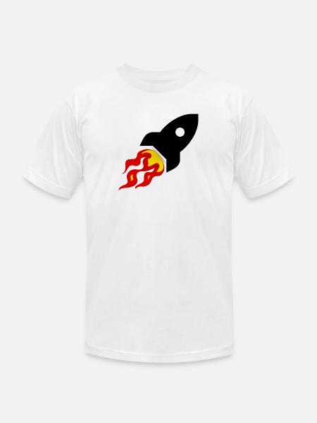 FUSE - Unisex Jersey T-Shirt by Bella + Canvas - white
