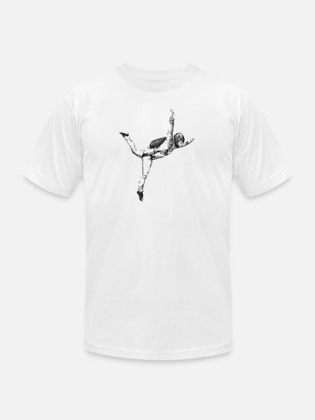 Freefly Skydiving - Unisex Jersey T-Shirt by Bella + Canvas - white
