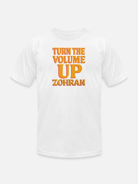 Turn the Volume Up Shirt - Unisex Jersey T-Shirt by Bella + Canvas - white