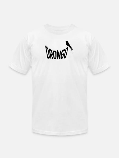 drongo - Unisex Jersey T-Shirt by Bella + Canvas - white