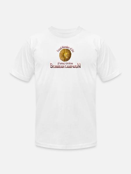 Schmear-Campaign - Unisex Jersey T-Shirt by Bella + Canvas - white