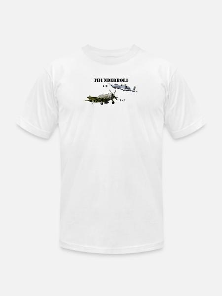 Thunderbolts - Unisex Jersey T-Shirt by Bella + Canvas - white