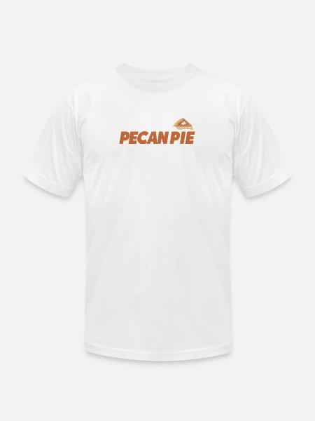 Pie Day Baking Pecan Pie - Unisex Jersey T-Shirt by Bella + Canvas - white