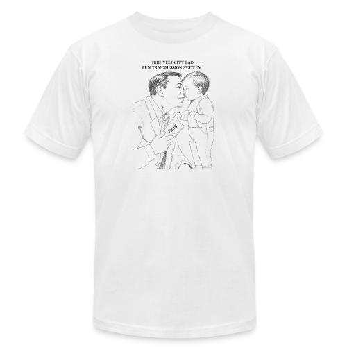 Dad Joke Blueprint T-Shirt - Unisex Jersey T-Shirt by Bella + Canvas