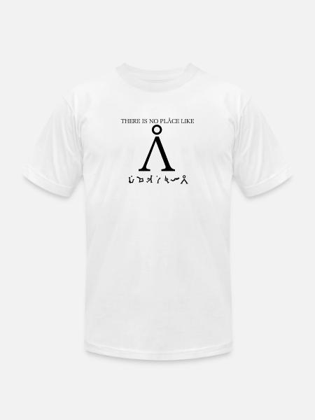 Stargate SG1 - There Is No Place Like Earth - Unisex Jersey T-Shirt by Bella + Canvas - white