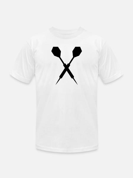 Dart - Unisex Jersey T-Shirt by Bella + Canvas - white