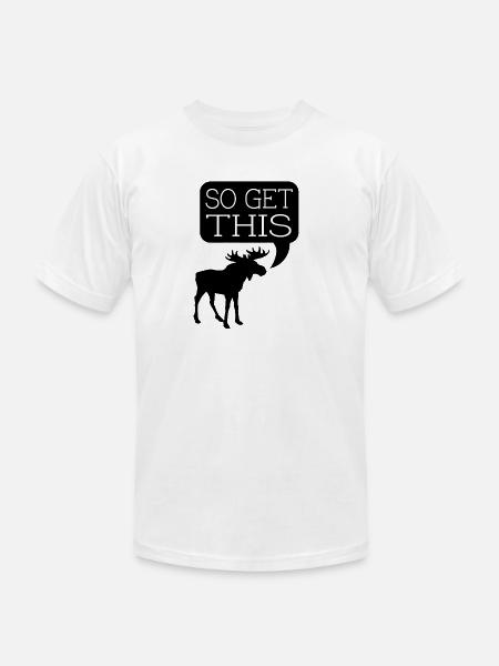 so get this - Unisex Jersey T-Shirt by Bella + Canvas - white