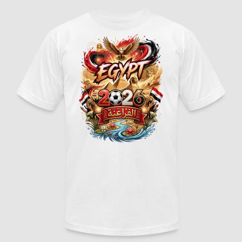 Egypt 2026 | The Pharaohs Eternal Power Football - Unisex Jersey T-Shirt by Bella + Canvas