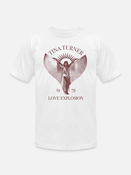 Tina Turner 1979 Love Explosion - Unisex Jersey T-Shirt by Bella + Canvas - white