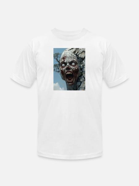 Untitled_design_-3-Nature’s Curse – Undead Horror - Unisex Jersey T-Shirt by Bella + Canvas - white