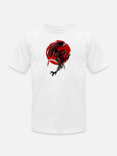 Alien Under The Sun - Unisex Jersey T-Shirt by Bella + Canvas - white