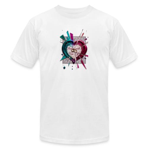 Sealed with a Kiss-Off T-Shirt - Unisex Jersey T-Shirt by Bella + Canvas