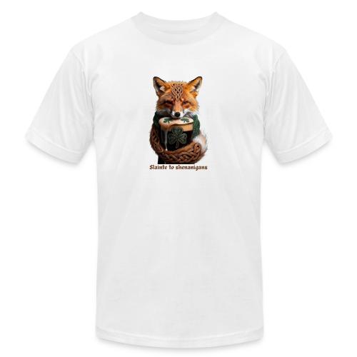 Sly Emerald Fox Toast T-Shirt - Unisex Jersey T-Shirt by Bella + Canvas