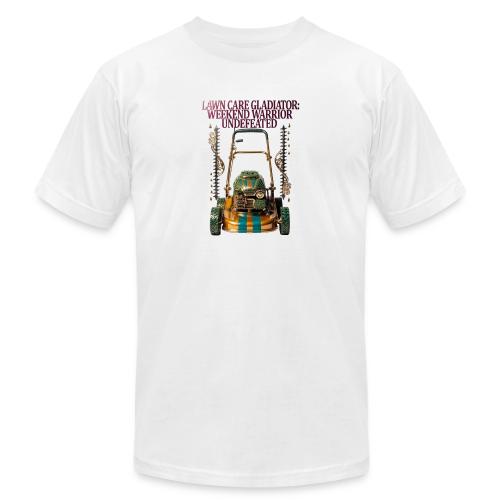 Lawn Care Gladiator T Shirt - Unisex Jersey T-Shirt by Bella + Canvas