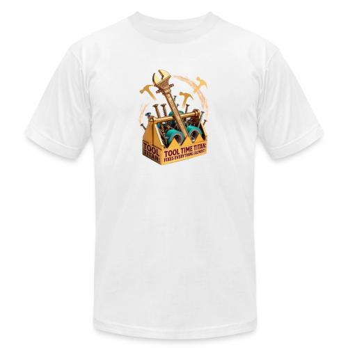 Tool Time Titan T Shirt, Funny Dad Gift - Unisex Jersey T-Shirt by Bella + Canvas