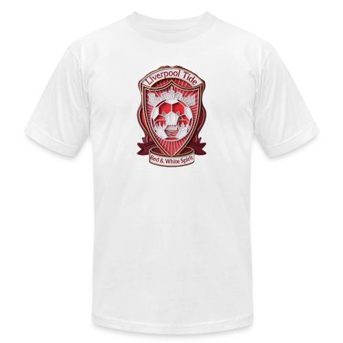 Liverpool Tide T Shirt, Soccer City Pride Gift - Unisex Jersey T-Shirt by Bella + Canvas