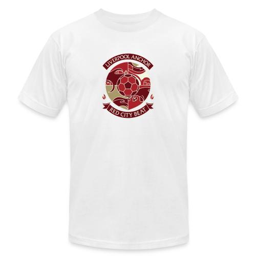 Liverpool Anchor T Shirt, Soccer City Pride Gift - Unisex Jersey T-Shirt by Bella + Canvas