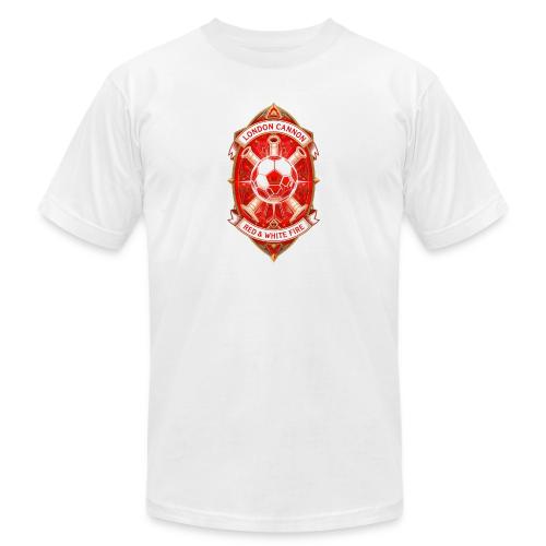 Red London Cannon T Shirt,Football City Pride Gift - Unisex Jersey T-Shirt by Bella + Canvas